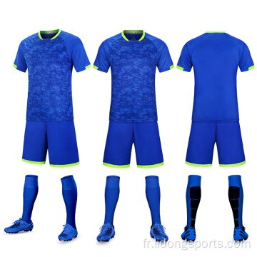 Les maillots de football sublimation définissent des chemises de football pour l&#39;équipe